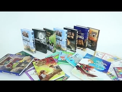 Grado de impresión de libros de arte de tapa dura Offset con esquinas de ángulo recto