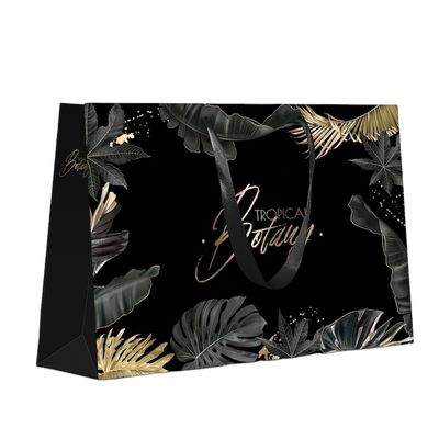 calidad  Luxury Christmas Cosmetics Jewellery Paper Bag Shopping Tote Bag Art Paper fábrica