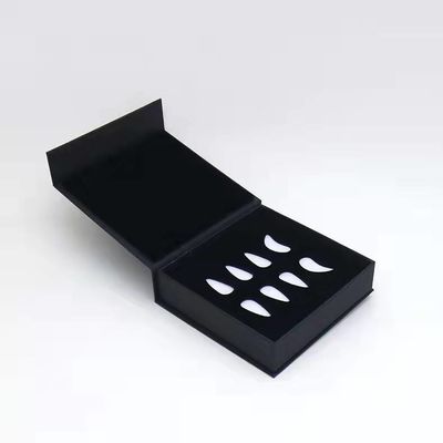 calidad  Embossing Cosmetic Packaging Box For Luxury Press On Nails fábrica